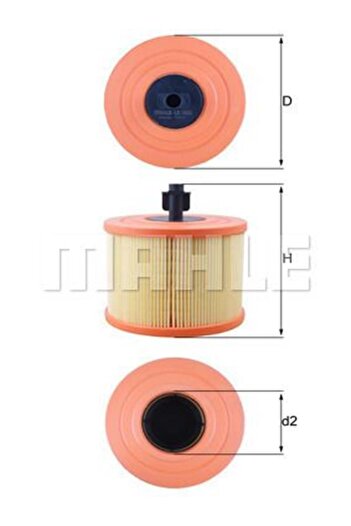 MAHLE Lx1035 Air Filter Bmw E90-e91-e92 (WC897242)