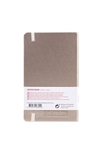 Royal Talens Sketchbook Pink Champagne 13 X 21 Cm 140 W 80 Sheets