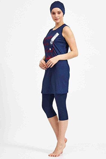 ROZAMAY Women's Half Closed Swimsuit Sleeveless Style For Today 0954