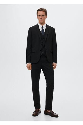 MANGO Man Super Slim Fit Suit Vest