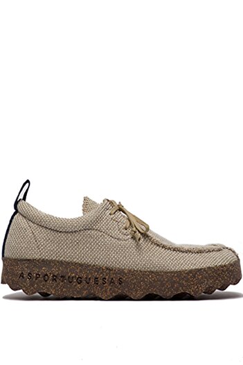 Asportuguesas Unisex Μπεζ σόλα από φελλό Elite 100% φυσικά παπούτσια