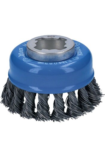 Bosch - X-lock - Heavy Series Twisted Wire Brush for Metal 75*0.5 Mm
