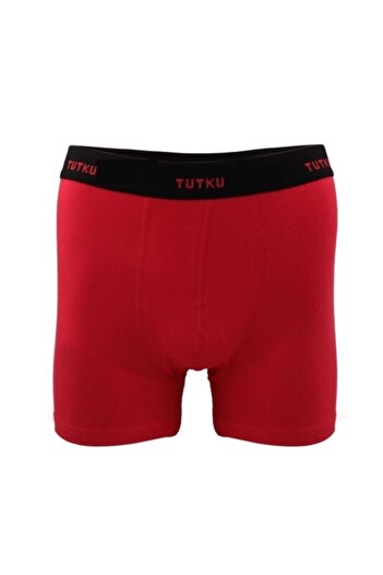 Tutku Pamuk Boxer 0400 Kırmızı