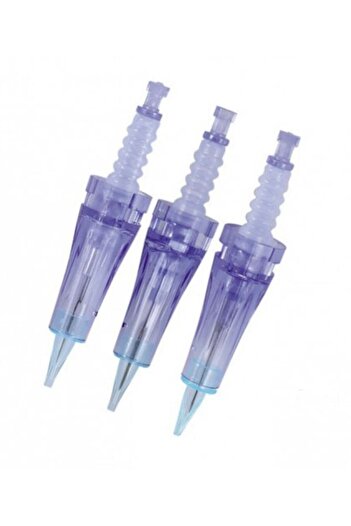 YMR Dermapen Dr.pen Compatible Blue Permanent Makeup Needle with Socket 7 Pin 10 Pieces