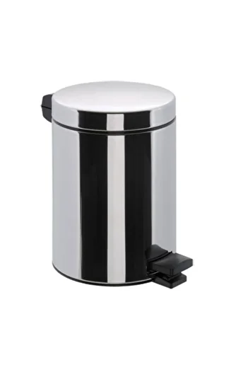 May Marka 3lt Pedal Trash Can 304 Quality Stainless Shiny