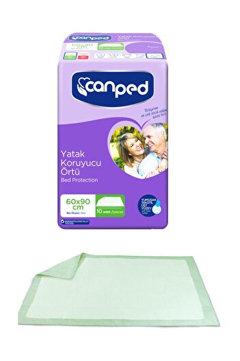 Canped Mattress Protective Cover 60x90 10 Pieces 3 Pack