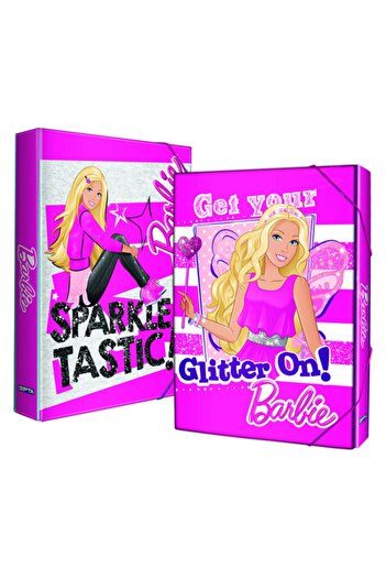 Gıpta Barbie Elastic Box Folder 25x35cm 5492