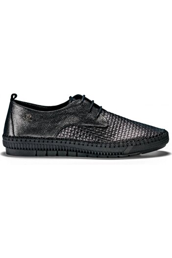 Venüs 360704y Genuine Leather Steel Saddle Shoes