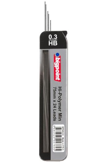 Bigpoint Pen Tip 0.3mm Hb 75mm 24pcs Tube