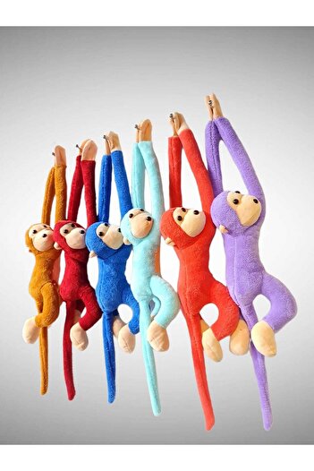 Mamut Oyuncak Boyuna Sarılan Peluş Maymun