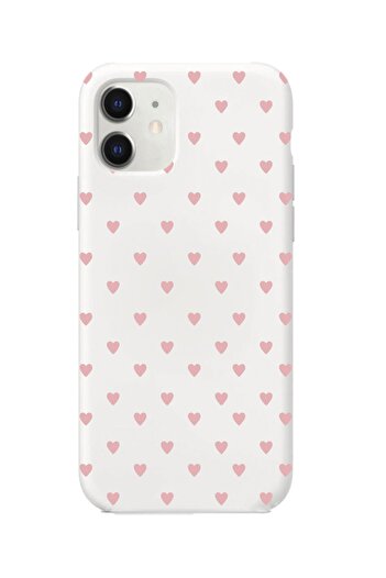 Rupti iPhone 11 Compatible Heart Coated Design Launch Case