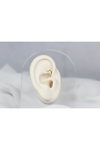 Glorria Altın Kalp Halka Piercing