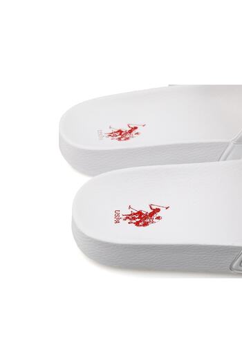 U.S. Polo Assn. Ανδρικές παντόφλες U.S. Polo AssnWilly 2fx101150641 Λευκές