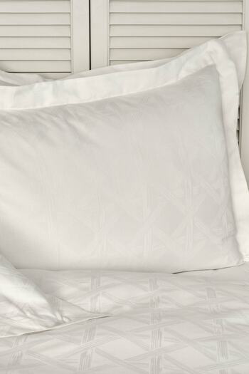 Karaca Home White Colletion Santino 100% Cotton Double Duvet Cover Set
