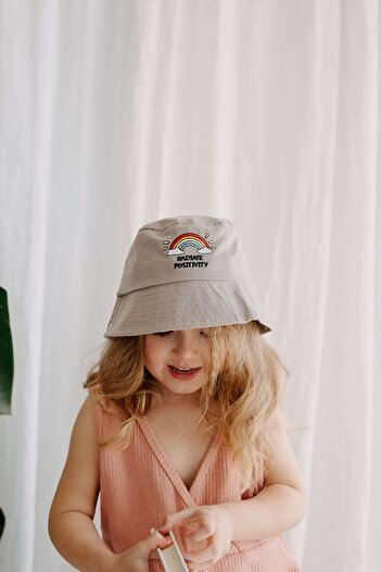 BABYBEK Rainbow Bucket Şapka