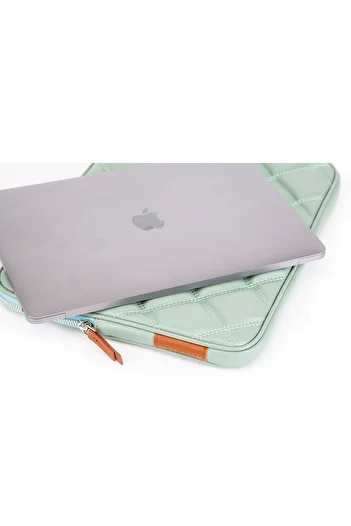 FCSTORE Mint 11''-16'' Macbook Air Pro Laptop iPad Tablet Case and Briefcase - With Compartment