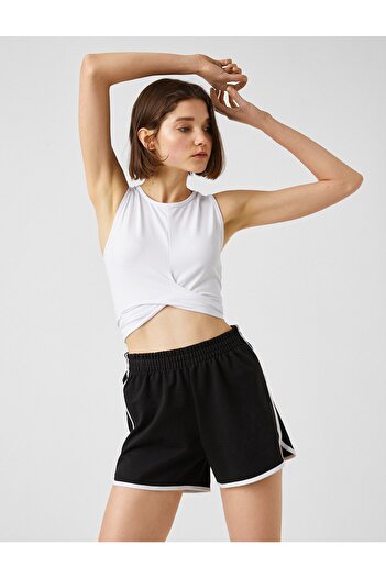 Koton Drawstring Sports Crop Athlete