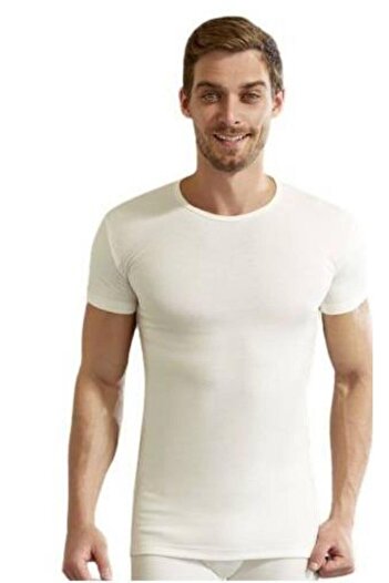 tatkan Men's Thermodal Short Sleeve