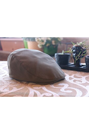 Yılmazel Summer Terikoton Fabric London Hunter Model Cap Hats