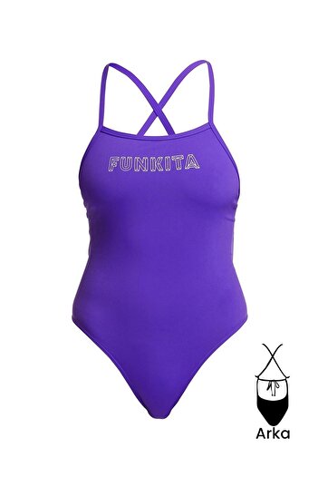 FUNKİTA Funkita TMT Crush Kadın Antrenman Mayo, Sırt Bağlamalı