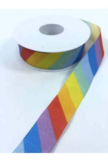 Hobigram Πολύχρωμη κορδέλα Grosgrain με σταυρωτό σχέδιο – Ειδικό σχέδιο, αξεσουάρ, ποιοτική παραγωγή, εντυπωσιακό στυλ