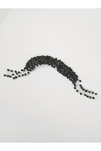 Hobigram Women's Black Crystal Stone Hair and Turban Accessory – Other Hair Accessories, Stylish Design – Other Hair