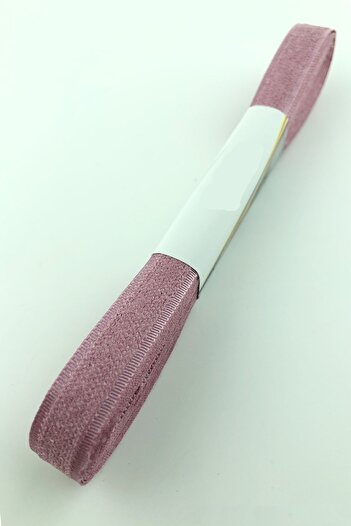 Hobigram Panglică cu efect de catifea Dusty Rose 1 Cm – Panglică, Design Elegant, Accesoriu pentru femei – Panglică