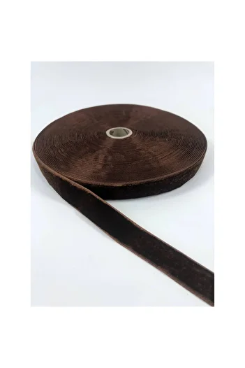 Hobigram Brown Velvet Ribbon Η τιμή είναι για 1 μέτρο – Κορδέλα, Κομψό Σχέδιο, Γυναικείο Αξεσουάρ – Κορδέλα