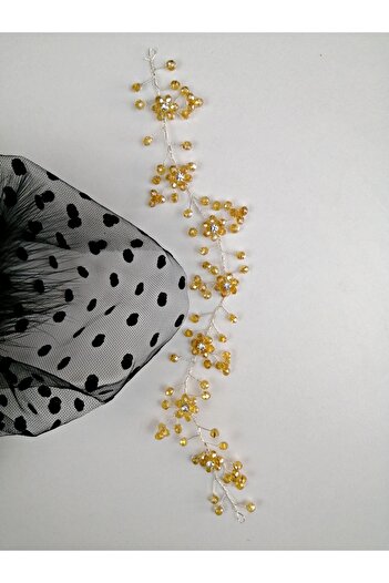 Hobigram Women's Yellow Daisy Hair and Turban Accessory – Other Hair Accessories, Stylish Design, Women's Accessory