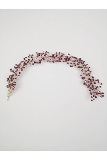 Hobigram Accesoriu pentru păr din piatră de cristal bordeaux – Design special, accesoriu, producție de înaltă calitate, stil atrăgător – Altele