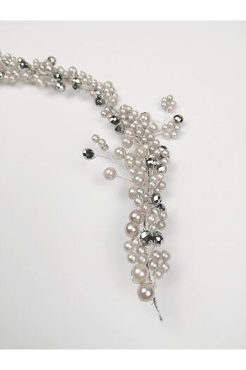 Hobigram Gray Crystal Stone Hair Accessory – Special Design, Accessory, Quality Production, Eye-Catching Style – Other S