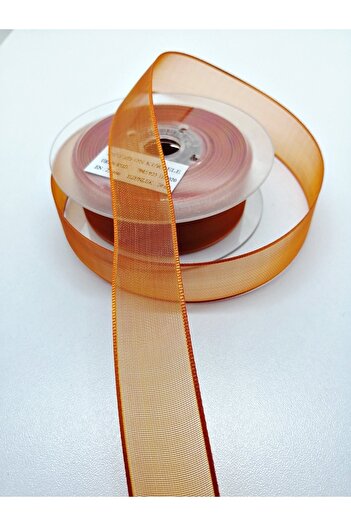 Hobigram Orange Chiffon Ribbon 2.5 cm 1 Meter – Ribbon, Stylish Design, Women's Accessory – Ribbon – Ribbon