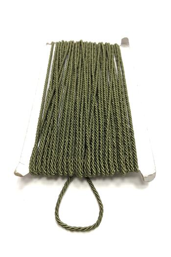 Hobigram Green Cord Rope 3 mm 10 Mt – Knitting Thread, Stylish Design, Women's Accessory – Knitting Thread – Knitting Thread