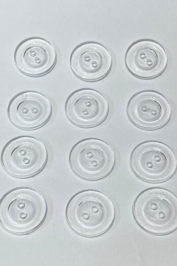 Hobigram Transparent Quilt Duvet Cover Button 1 Pack 10 Pieces – Button, Stylish Design, Women's Accessory