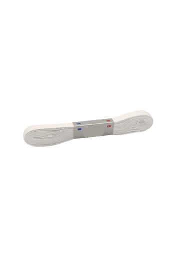 Hobigram Λευκή κορδέλα Grosgrain 1 cm 5 μέτρα – Ειδικό σχέδιο, αξεσουάρ, ποιοτική παραγωγή, εντυπωσιακό στυλ – Kurd