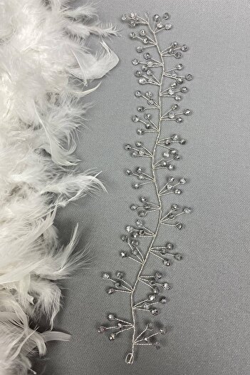 Hobigram Accesoriu pentru păr model Sia de culoare argintie – Design special, accesoriu, producție de înaltă calitate, stil atrăgător – Altele
