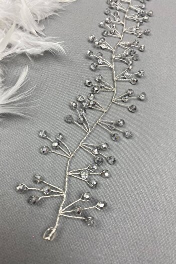 Hobigram Accesoriu pentru păr model Sia de culoare argintie – Design special, accesoriu, producție de înaltă calitate, stil atrăgător – Altele