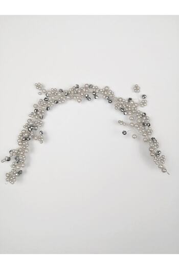 Hobigram Gray Crystal Stone Hair Accessory – Special Design, Accessory, Quality Production, Eye-Catching Style – Other S