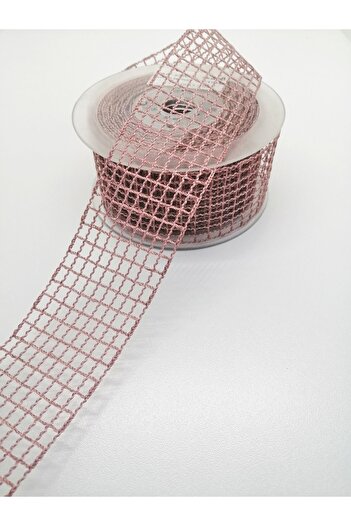 Hobigram Burgundy Mesh Ribbon 4 cm 1 Meter – Special Design, Accessory, Quality Production, Eye-Catching Style – Ribbon