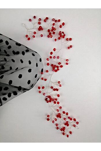 Hobigram Women's Red Daisy Hair and Turban Accessory – Other Hair Accessories, Stylish Design – Other Hair a