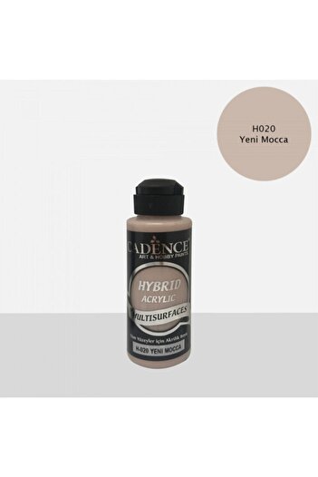 Cadence Boya H-020 Yeni Mocca, Multısurface 120 ml Akrilik Boya