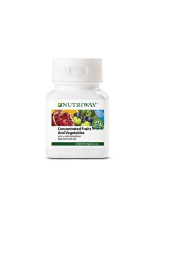 Amway 60 قرصًا من الفواكه والخضروات المركزة (مركزة بالفواكه والخضروات)