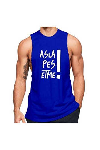 Black İstanbul Μαύρο - Ποτέ μην εγκαταλείπετε - 0 Sleeve Sportsman Undershirt