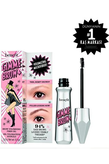 SEPHORA Benefit Gimme Brow+ Gimme Brow+ Dolgunlaştırıcı Özellikli Kaş Maskarası