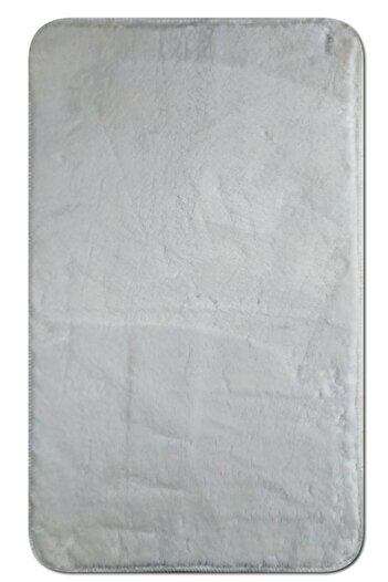 Başaran tekstil 50 X 80cm Pofuduk Kabarık Kalın Paspas, Beyaz
