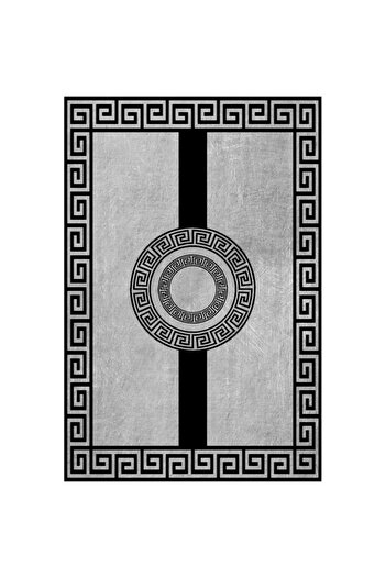 Resmiro Digital Printed Geometric Seal Patterned Carpet Cover - Hrc407