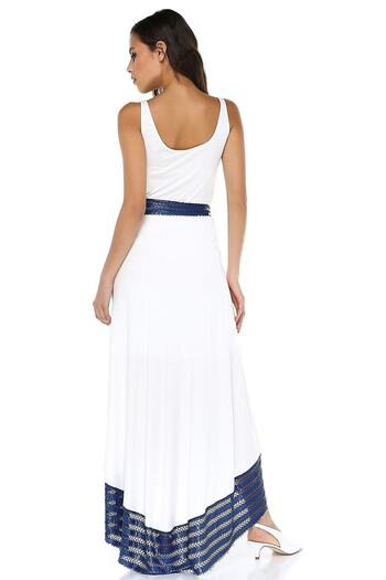 Quincey Mesh Detailed Dress