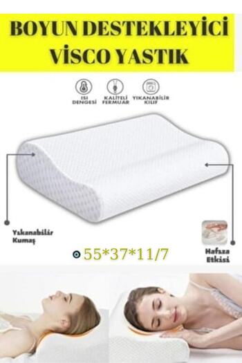 Viscomina Visco Neck Pillow Neck Supporting Visco Pillow Orthopedic Neck Pillow