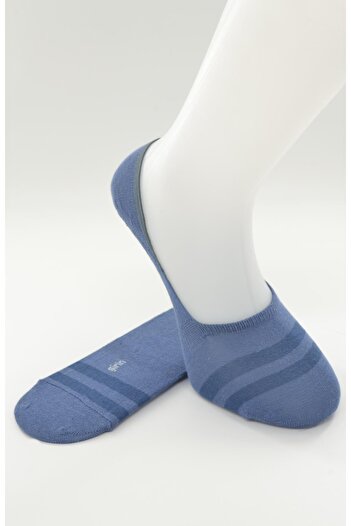 Şirin Men's Thick Striped Ballerina Socks