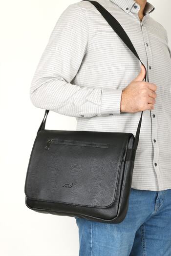By Hakan Ar-1800 Postman Briefcase Notebook Laptop Notebook Macbook Tablet Bag Hand And Shoulder Daily Use Bag